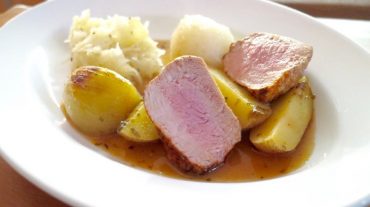 recipe picture for quickly prepare roast pork from fillet of pork