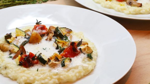 Vegetable risotto recipe picture