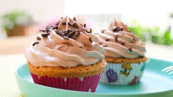 Nutella cupcakes easy made