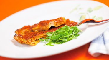Fast vegetarian lasagne recipe Image