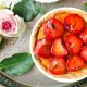 Strawberry tart as strawberry cake