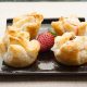 Strawberries with puff pastry