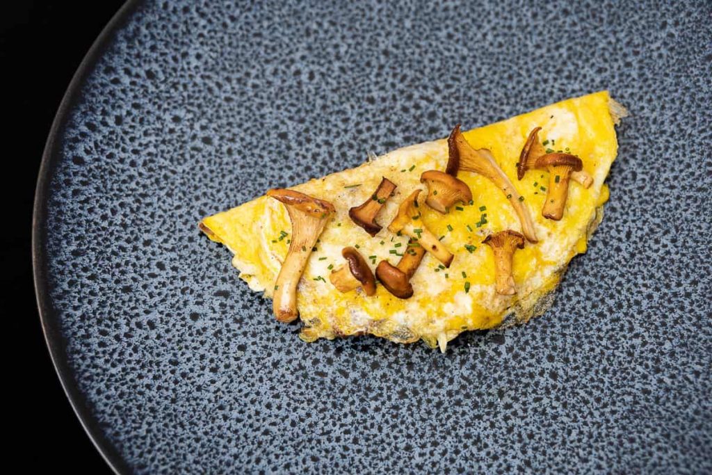 Omelette with Chanterelles Recipe