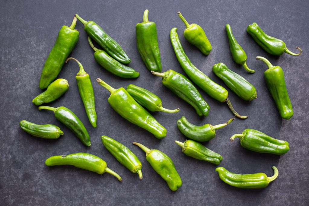 Fried peppers