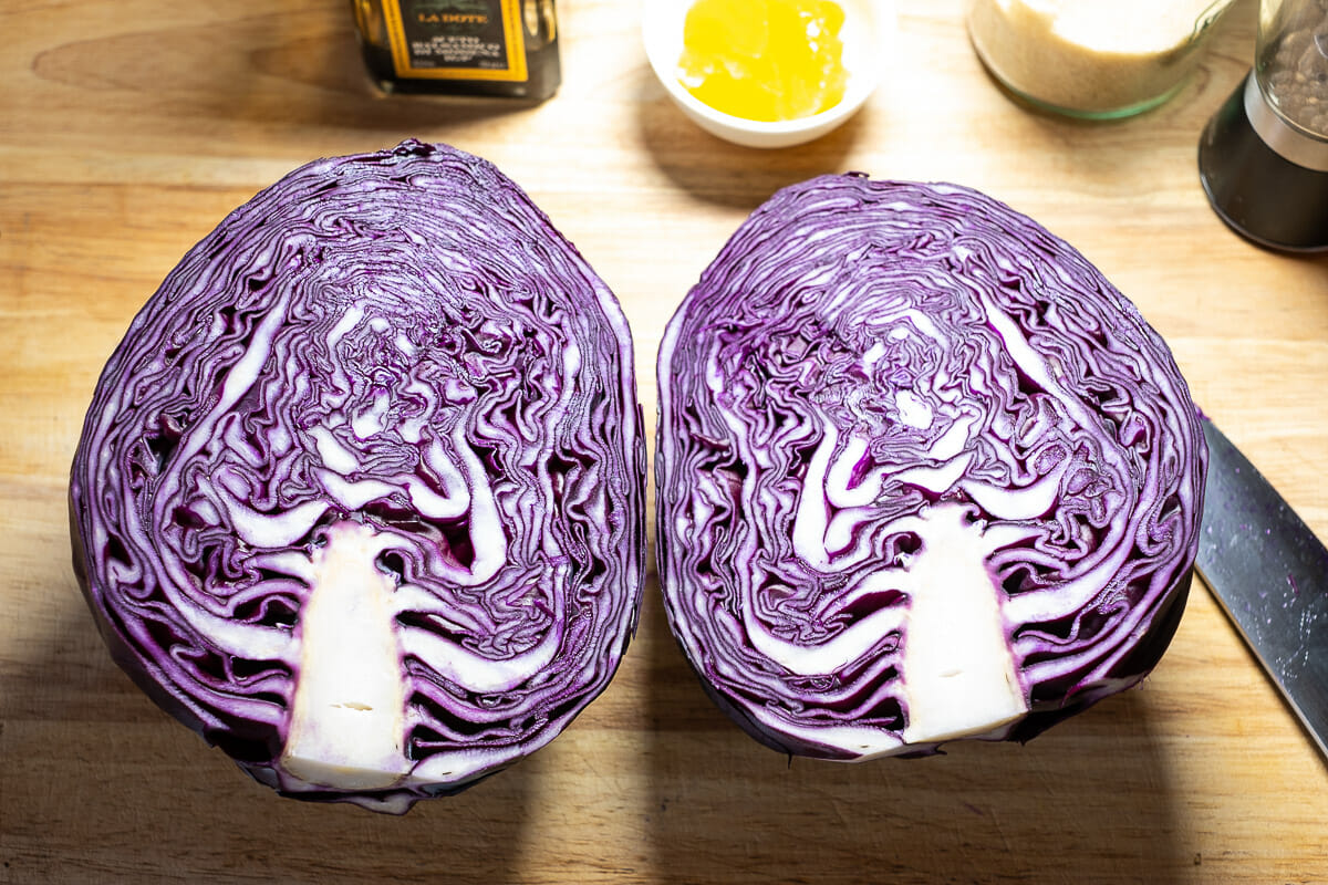Red cabbage - red cabbage