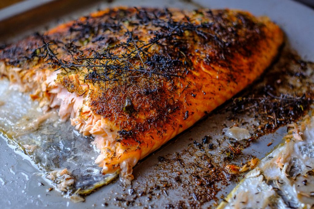 Salmon grilling Recipe Image