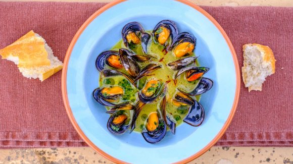 Prepare mussels quickly