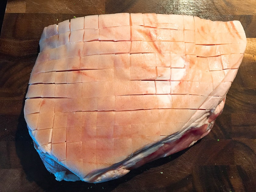 cut pork rind