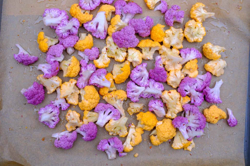 Cauliflower baking tray