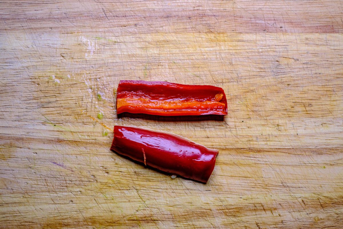 Chili pepper without seeds