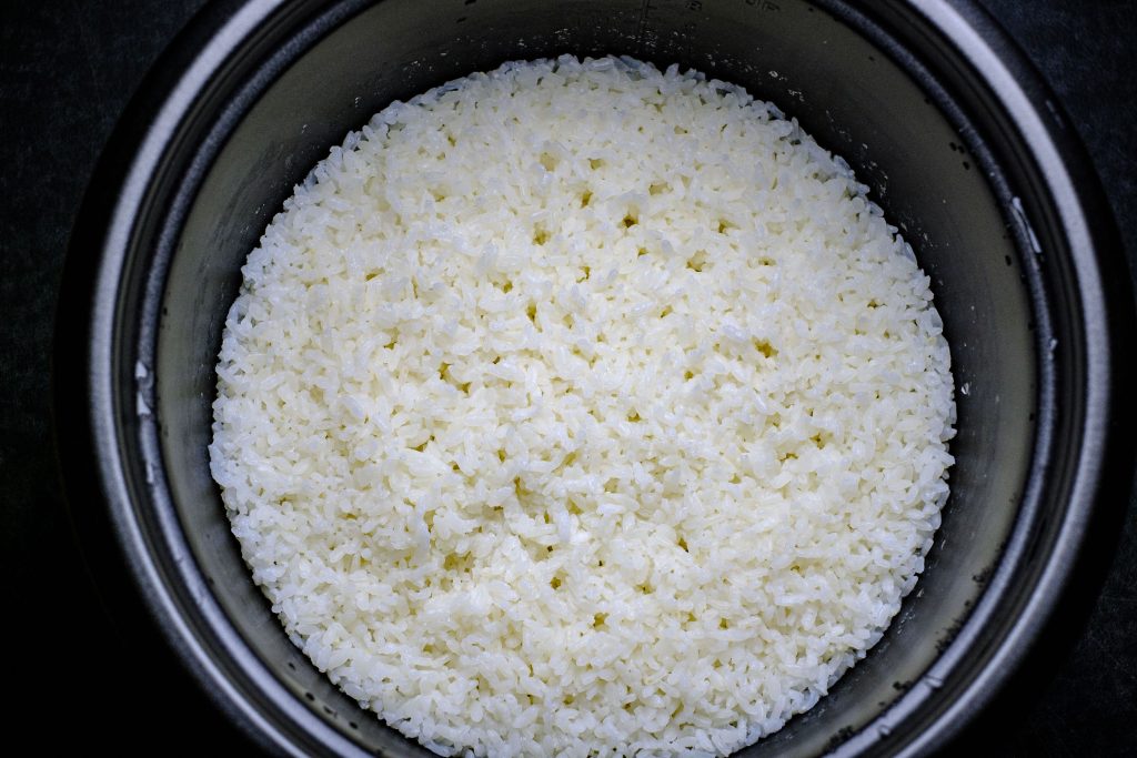 rice cooked