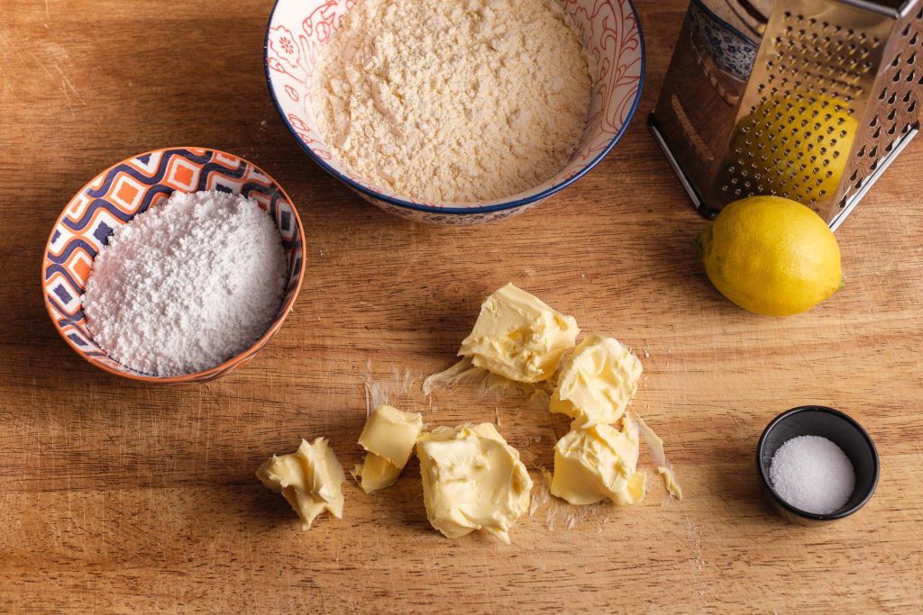 Nut corners shortcrust pastry ingredients