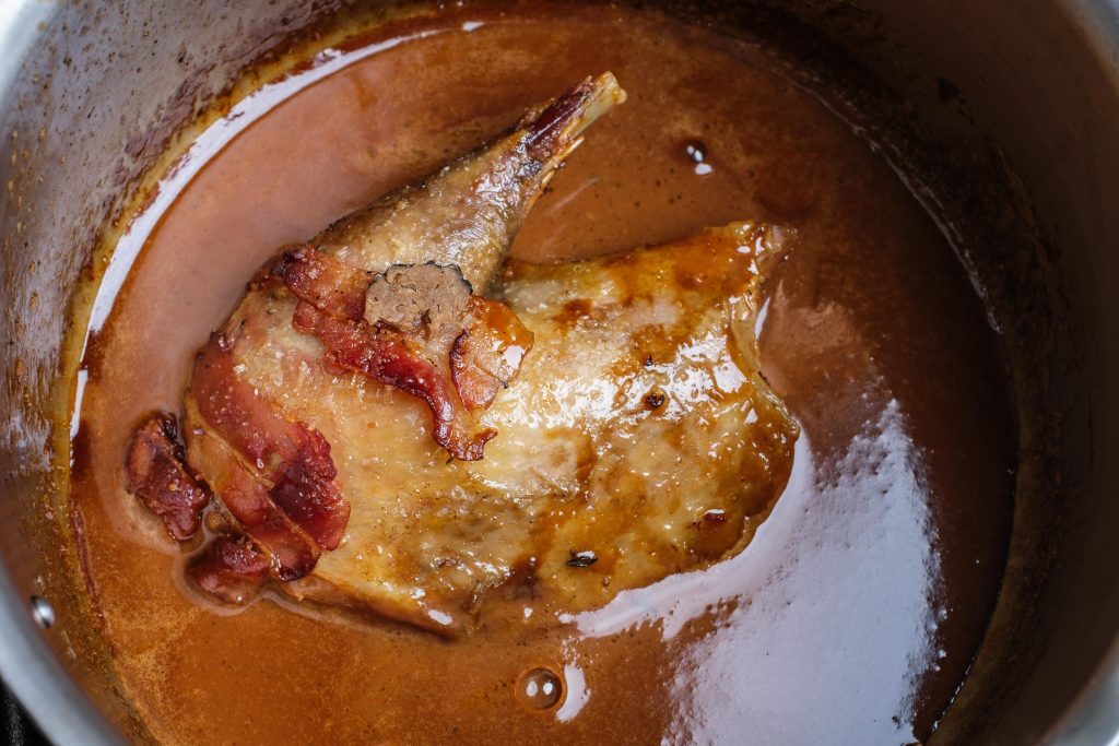 Gravy to pheasant recipe image