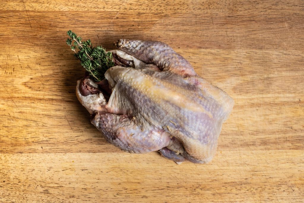 Pheasant with thyme