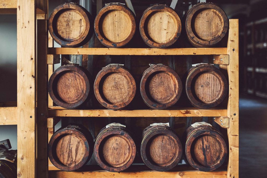 balsamic vinegar storage and aging in barrels