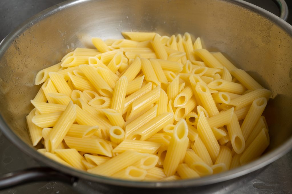 Strain pasta